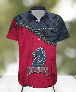 Fairleigh Dickinson Knights 3D Hawaiian Shirt Grunge Polynesian TattooNCAA Summer Beach For Fans Gift hawaiian shirt