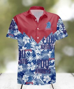 Fairleigh Dickinson Knights 3D Hawaiian Shirt Tropical Seamless NCAA Summer Beach hawaiian shirt