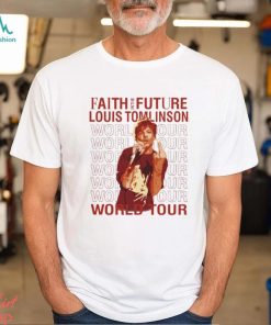 Louis Tomlinson Short Sleeve T-Shirt Faith In The Future Tour World Tour  Autumn Winter Short Sleeve T-Shirt 