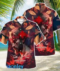 Faith Over Fear Jesus Hawaiian Shirt