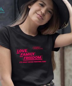 Family Equality Love Family Freedom Tee Shirt