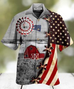 Farm Is A Way Of Life Patriotism Limited Edition Hawaiian Shirt