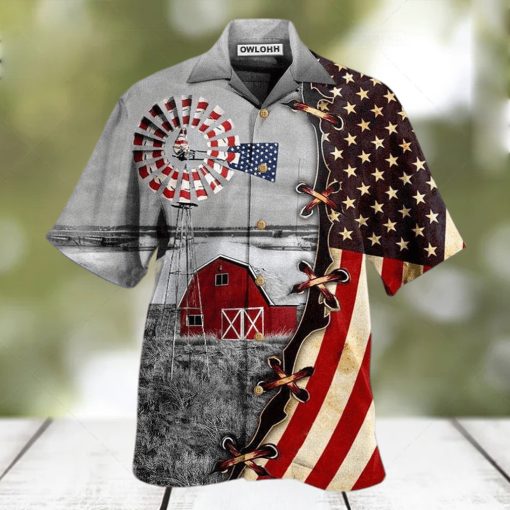 Farm Is A Way Of Life Patriotism Limited Edition Hawaiian Shirt