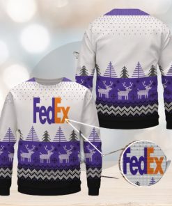 Fedex Wool Merry Christmas Ugly Sweater