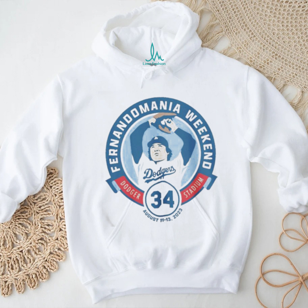 Fernandomania weekend LA Dodgers stadium August 2023 shirt, hoodie