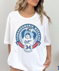 Fernandomania weekend LA Dodgers stadium August 2023 shirt, hoodie