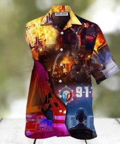 Firefighter 911 So Important Limited Edition Hawaiian Shirt