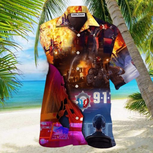 Firefighter 911 So Important Limited Edition Hawaiian Shirt