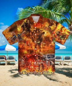 Firefighter Hawaiian Shirt