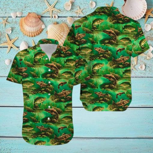 Fishing Boat Trout Hawaiian Shirts