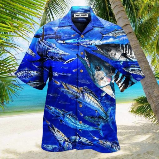 Fishing Love Blue Ocean Limited Edition Hawaiian Shirt