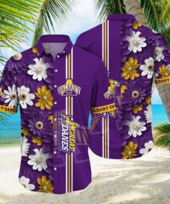 Floral Aloha NCAA Albany Great Danes Hawaiian Shirt Beach Vacation Gift hawaiian shirt