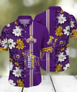 Floral Aloha NCAA Albany Great Danes Hawaiian Shirt Beach Vacation Gift hawaiian shirt