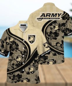 Floral Aloha NCAA Army Black Knights Hawaiian Shirt Custom Name Trendy Summer Gift