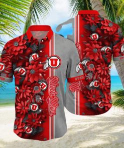 Floral Aloha NCAA Utah Utes Hawaiian Shirt