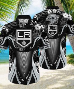 Floral Aloha NHL Los Angeles Kings Hawaiian Shirt