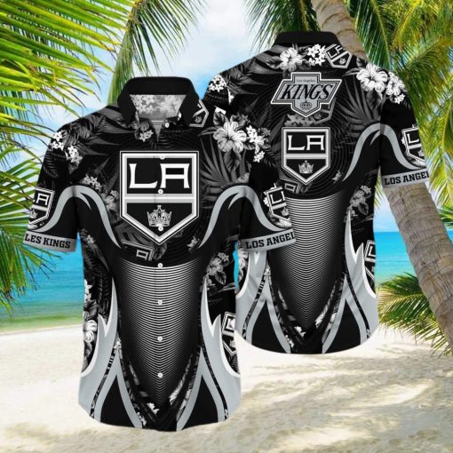 Floral Aloha NHL Los Angeles Kings Hawaiian Shirt