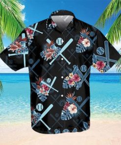 Floral Baseball Tropical Vibe Hawaiian Aloha Shirts