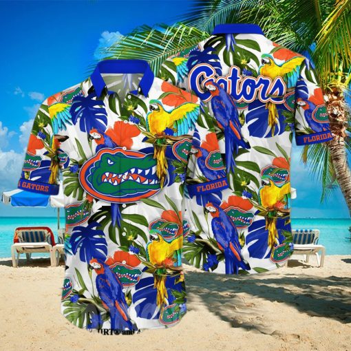 Florida Gators NCAA Floral Full Printing Unisex Hawaiian Shirt