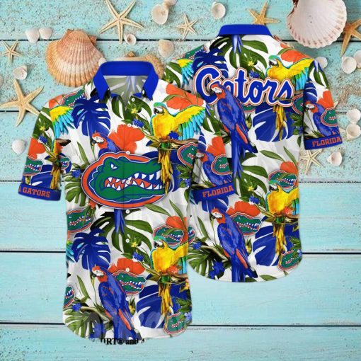 Florida Gators NCAA Floral Full Printing Unisex Hawaiian Shirt