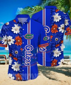 Florida Gators NCAA Flower 3D Hawaiian Shirt