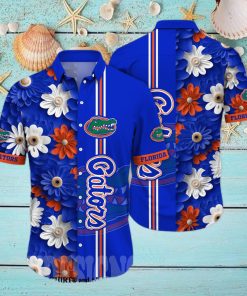 Florida Gators NCAA Flower 3D Hawaiian Shirt