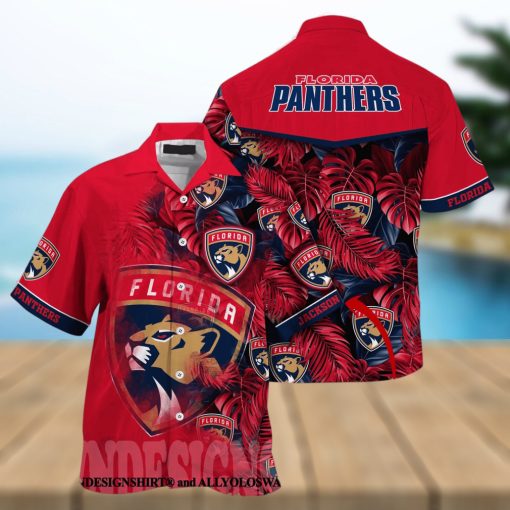 Florida Panthers NHL Summer Classic Full Printed Hawaiian Shirt