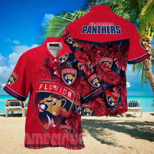 Florida Panthers NHL Summer Classic Full Printed Hawaiian Shirt