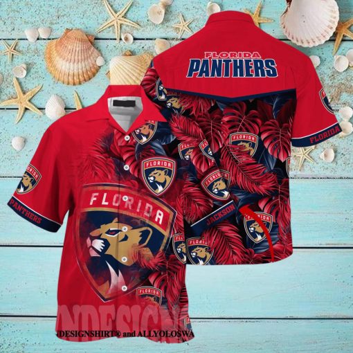 Florida Panthers NHL Summer Classic Full Printed Hawaiian Shirt