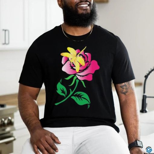 Flower Dragonfly Rose 2023 Shirt