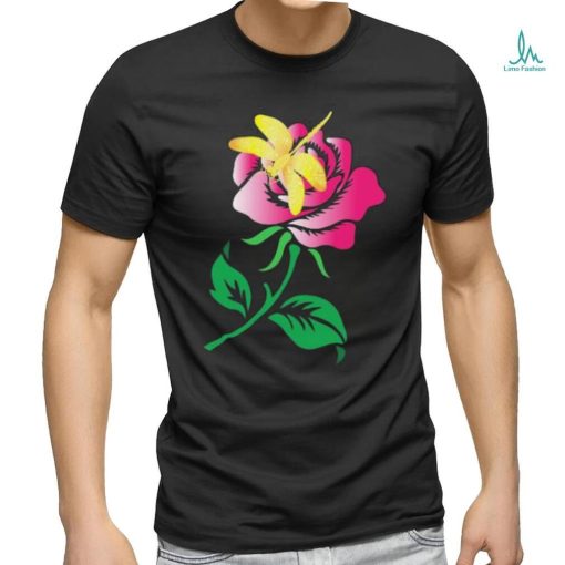 Flower Dragonfly Rose 2023 Shirt