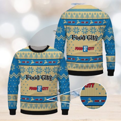 Food City Merry Christmas Ugly Sweater