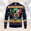 NFL Fans Dallas Cowboys Santa Claus Snowman Christmas Ugly Sweater For Men Women