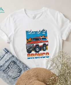 Ford truck bronco cropped flea shirt