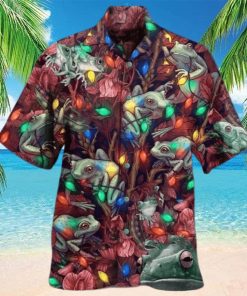 Frog Light Bulb Hawaiian Shirt