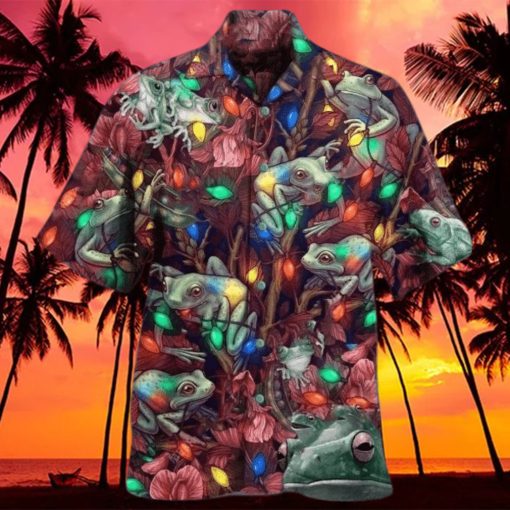 Frog Light Bulb Hawaiian Shirt