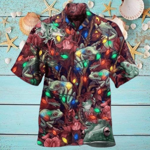 Frog Light Bulb Hawaiian Shirt