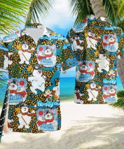 Frosty The Snowman Hawaiian Shirt And Short Set Gift Men Women