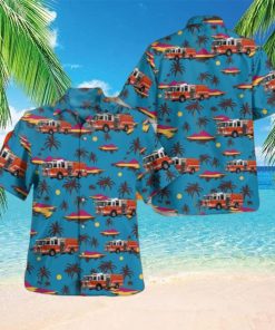 Fundraiser Martinburg  West Virginia  Baker Heights Volunteer Fire Departt Hawaiian Shirt