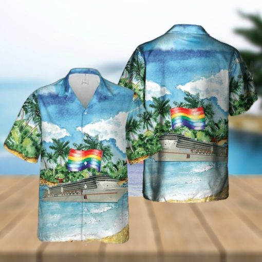 Funny Cruise Shirts  Cruise Happy Pride Month Hawaiian Shirt