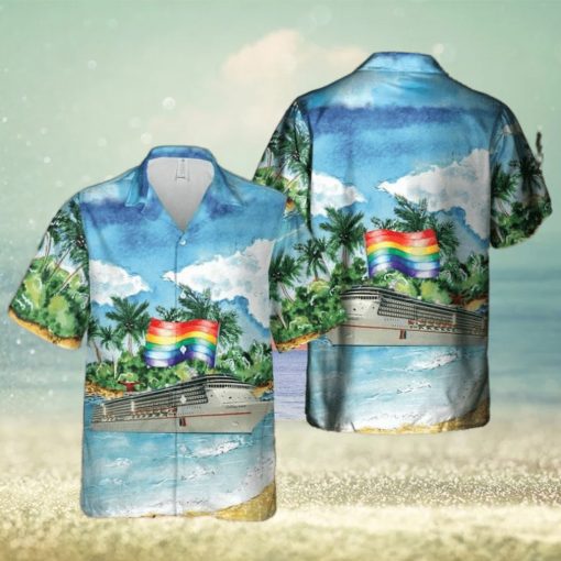 Funny Cruise Shirts  Cruise Happy Pride Month Hawaiian Shirt