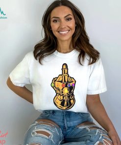 Funny Marvel Middle Finger Shirt Disney Trip Thanos T Shirt Unisex