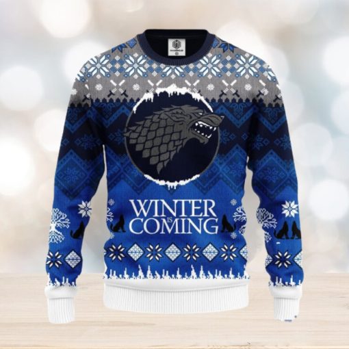 Game Of Thrones Winter Amazing Gift Ugly Christmas 3D Sweater Christmas Gift For Men And Women