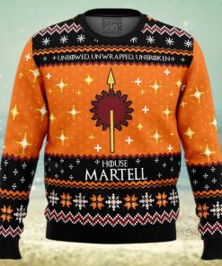 Game of Thrones House Martell Ugly Christmas Sweater