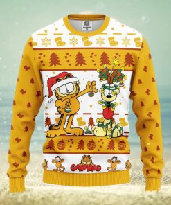 Garfield Ugly Christmas Sweater Amazing Gift Men And Women Christmas Gift