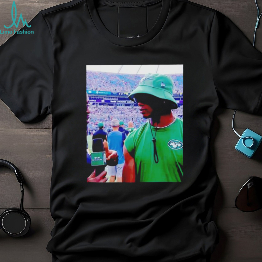 Garrett Wilson Bucket hat pic shirt - Limotees