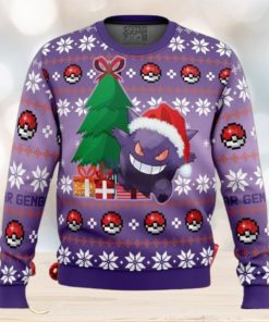 Gengar Ugly Christmas Sweater