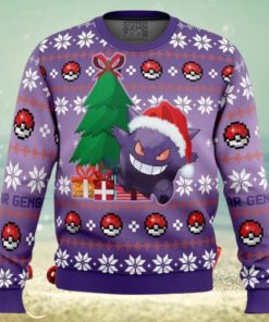 Gengar Ugly Christmas Sweater