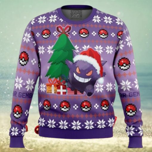 Gengar Ugly Christmas Sweater