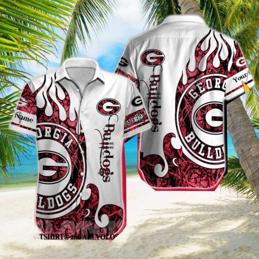 Georgia Bulldogs NCAA For Sport Fans 3D Vacation Hawaiian Shirt